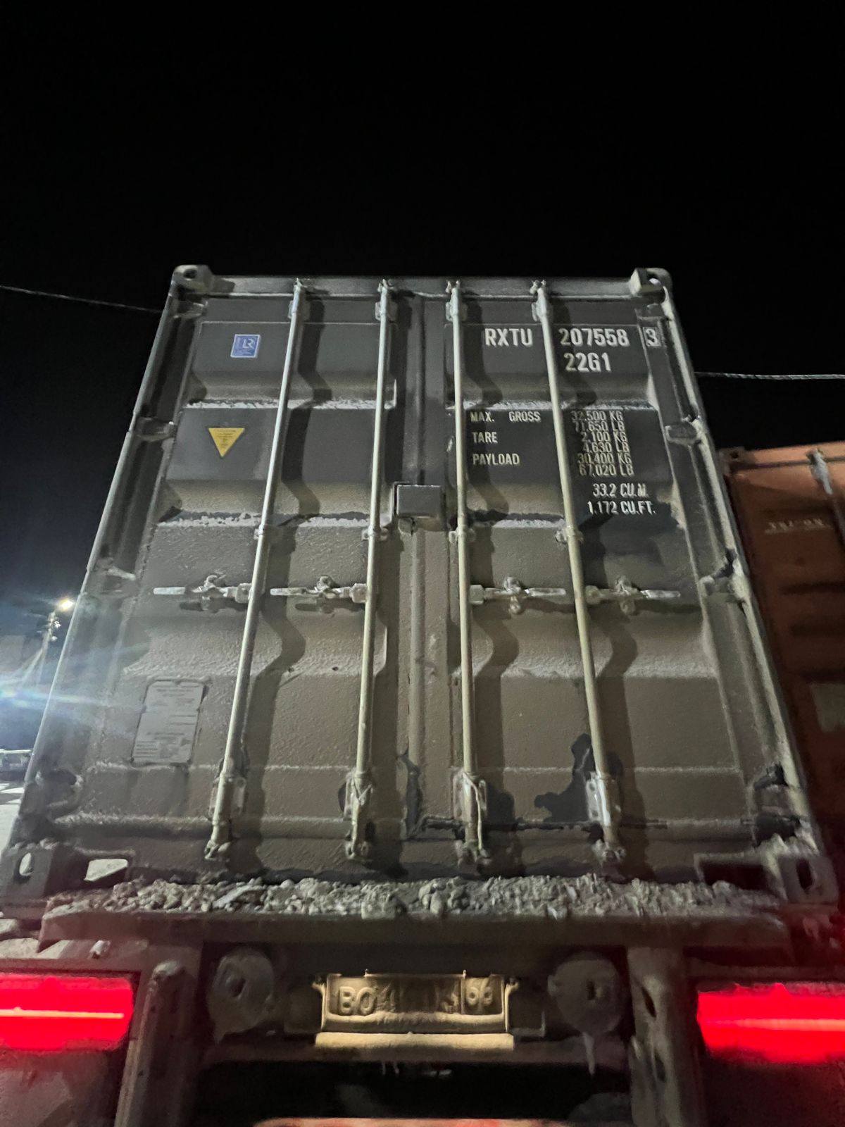 Морской контейнер RXTU2075583